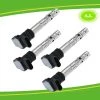 HJL Autoparts 4 PCS Ignition Coil Pack For Audi A4 A6 TT SEAT VW Golf Octavia 1.8T 06A905115 - #24041-73104