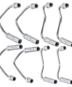 HJL Autoparts 8 PCS Fuel Injector Supply Lines For Chevrolet Silverado GMC Sierra 6.6L 904126 - #37766-72100