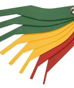 HJL Autoparts 8 In 1 Automotive Brake Pad Feeler Lining Thickness Gauge Measure Tool Set - #TOKIT-99801