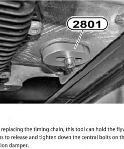 HJL Autoparts Flex Plate Lock Tool Flywheel Holder 2801 Replacement For BMW Engine N20 N26 83302222742 - #TOKIT-02226-Y