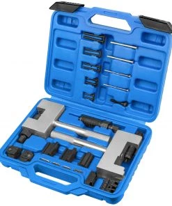 HJL Autoparts Timing Chain Rivet Tool Kit Compatible With Mercedes Benz M271 M272 M273 M274 M276 Chrysler Jeep, Engine Timing Chain Assembly/Separating/Locking Tool Set - #TOKIT-32007