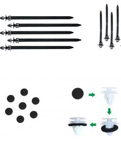 HJL Autoparts SMART ACCESSORY 450 PCS Auto Body Plastic Retainer Rivets Set+Plastic Remover For GM FORD HONDA - #TOKIT-99450 13 HJL Autoparts SMART ACCESSORY 450 PCS Auto Body Plastic Retainer Rivets Set+Plastic Remover For GM FORD HONDA - #TOKIT-99450