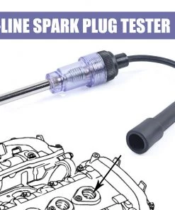HJL Autoparts In Line Spark Plug Pick Up Coil Tester Ignition Diagnostic Auto Engine Test Tool - #TOKIT-99732