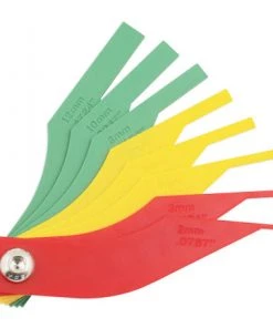 HJL Autoparts 8 In 1 Automotive Brake Pad Feeler Lining Thickness Gauge Measure Tool Set - #TOKIT-99801