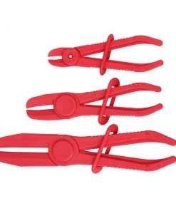 HJL Autoparts SMART ACCESSORY 3Pcs Flexible Fuel Oil Water Hose Clamp Pliers Pinch Off Set For Brakes Radiator - #TOKIT-99803