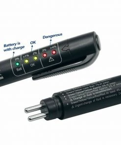 HJL Autoparts Brake Fluid Tester Automotive Fluid Oil Pen Detector For DOT3 DOT4 DOT5.1 - #TOKIT-99815