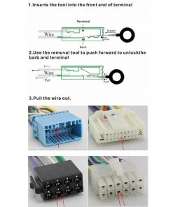 HJL Autoparts SMART ACCESSORY 21 PCS Auto Terminals Removal Tool Set Car Electrical Wiring Crimp Connector - #TOKIT-99821