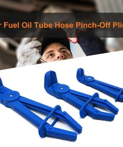 HJL Autoparts SMART ACCESSORY 3PCS Set Car Fuel Oil Tube Hose Pinch-Off Pliers Fuel Lines Sealing Curve Clamps - #TOKIT-99833