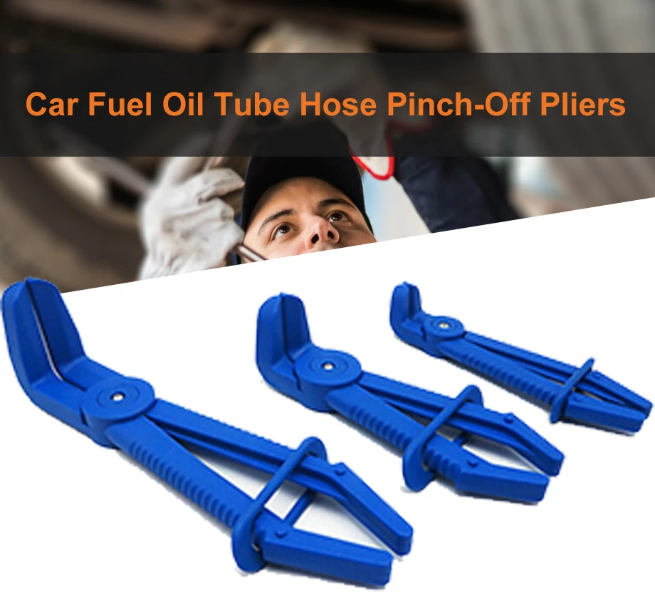 HJL Autoparts SMART ACCESSORY 3PCS Set Car Fuel Oil Tube Hose Pinch-Off Pliers Fuel Lines Sealing Curve Clamps - #TOKIT-99833 3 HJL Autoparts SMART ACCESSORY 3PCS Set Car Fuel Oil Tube Hose Pinch-Off Pliers Fuel Lines Sealing Curve Clamps - #TOKIT-99833