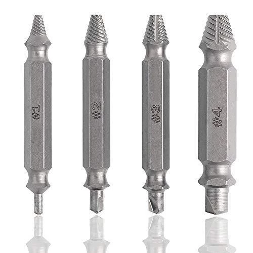 HJL Autoparts SMART ACCESSORY Damaged Screw Remover Extractor Easily Remove Stripped Damaged Screws Set Of 4 - #TOKIT-99854 9 HJL Autoparts SMART ACCESSORY Damaged Screw Remover Extractor Easily Remove Stripped Damaged Screws Set Of 4 - #TOKIT-99854