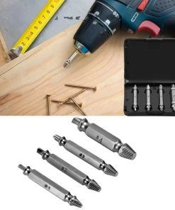 HJL Autoparts SMART ACCESSORY Damaged Screw Remover Extractor Easily Remove Stripped Damaged Screws Set Of 4 - #TOKIT-99854 22 HJL Autoparts SMART ACCESSORY Damaged Screw Remover Extractor Easily Remove Stripped Damaged Screws Set Of 4 - #TOKIT-99854