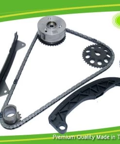 HJL Autoparts Timing Chain Kit Fits TOYOTA 1KR-FE YARIS AYGO,PEUGEOT 107 ,Citroen C1, Daihatsu BOON 1.0L 2005- W/Camshaft VVT Gear - #HJ-05187-V