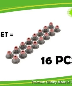 HJL Autoparts 16 PCS Engine Valve Stem Seal For BMW E63 E64 E70 545i 550i 750i X5 11340029751 - #02007-VS016 TIMING CHAIN KIT