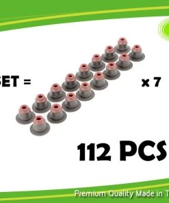 HJL Autoparts TIMING CHAIN KIT 112 PCS Engine Valve Stem Seal For BMW E63 E64 E70 545i 550i 750i X5 11340029751 - #02007-VS112