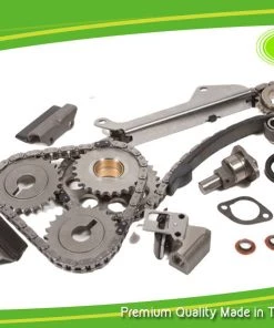 HJL Autoparts Replacement Timing Chain Kit Fits For 1991-1994 Nissan Sentra NX 200SX 1.6L DOHC Engine:GA16DE With Gears - #HJ-49116