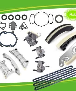 HJL Autoparts Timing Chain Kit + Cover Gasket For Buick Allure Cadillac STS GMC Acadia Equinox - #HJ-37026-S