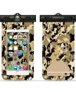 HJL Autoparts Camo Waterproof Underwater Pouch Bag Dry Case Cover+Compass For Cell Phone Fun - #MOBIL-20000 SMART ACCESSORY