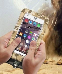 HJL Autoparts Camo Waterproof Underwater Pouch Bag Dry Case Cover+Compass For Cell Phone Fun - #MOBIL-20000 SMART ACCESSORY