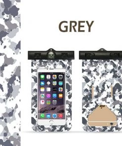 HJL Autoparts Camo Waterproof Underwater Pouch Bag Dry Case Cover+Compass For Cell Phone Fun - #MOBIL-20000 SMART ACCESSORY