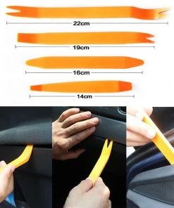 HJL Autoparts 12 Pcs Plastic Car Radio Door Clip Panel Trim Dash Audio Removal Pry Kit Tool Set - #TOKIT-99812 SMART ACCESSORY