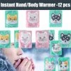 HJL Autoparts 12 Packs Warmer Long Lasting 8-Hour Air Activated Instant Heating Cute Animals - #HTBAG-00412