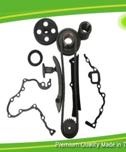 HJL Autoparts 4M40 Timing Chain Replacement Kit Fit MITSUBISHI Pajero Delica Canter 2.8L Diesel 2000-2004 (Single Row Chain) - #HJ-39105