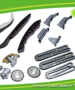 HJL Autoparts Replacement Timing Chain Kit Fits HYUNDAI STAREX H-1 I800 ILoad KIA SORENTO 2.5L CRDi D4CB Engine Replacement Timing Chain Kit - #HJ-41006-AR