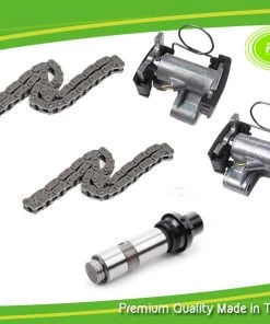 HJL Autoparts Timing Chain+Tensioner Set For BMW E38 E53 840Ci X5 740i M62 4.4L V8 11317531813 - #HJ-02058-CTN TIMING CHAIN KIT