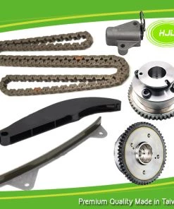 HJL Autoparts Timing Chain Kit+2 CVVT Gears For Hyundai Elantra I45 1.8 2.0 Kia Soul 2.0 11-13 - #HJ-41036-V