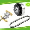HJL Autoparts Timing Chain Kit+VVT Adjuster Gear For Audi A4 A6 Passat B5 2.0 ALT 06B109088D - #HJ-24014-V